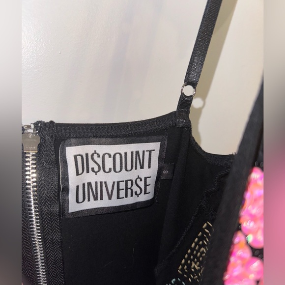 ~SUPER RARE~ DISCOUNT UNIVERSE True Love Mermaid Multicolor Sequin Ariel Dress - Picture 8 of 12